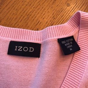 Izod pink vest